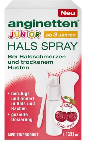 ANGINETTEN Halsspray Junior ab 3 Jahren 20 ml
