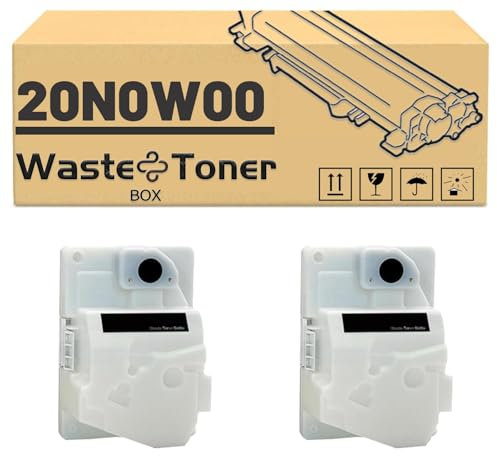 20N0W00 Abfalltonerkartusche kompatibel für Lexmark C2326 C3224dw C3326dw C3426dw CS331dw CS431dw CX331adwe CX431adw MC3224 MC3326 MC3426i Drucker, Zuverlässigkeit Langlebigkeit 2 Pack