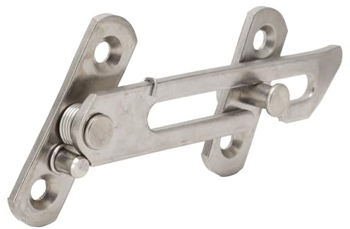 FTVOGUE Limitador de Ventana Abatible Tope de Ventana de Acero Inoxidable con ángulo de Apertura de 65° para Seguridad Infantil en Hogares, Escuelas y Hospitales