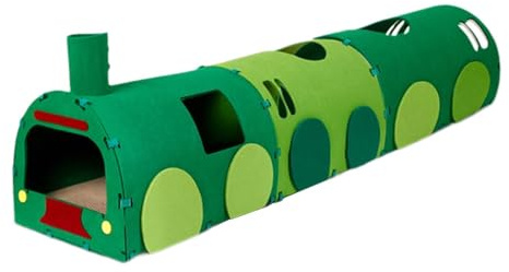 Ｚｉａｌｏｆｉ Katzentunnel Haustier Spielzeug Katzenbett Nicht Gewebtes Stoffkatze Kratzer Interaktives Spielzeug