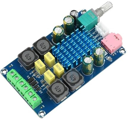 1pc 8-24V Dual Channel Digital Audio Amplifier Board Output 50W*2 High Power Audio PA Amplifier TPA3116D2