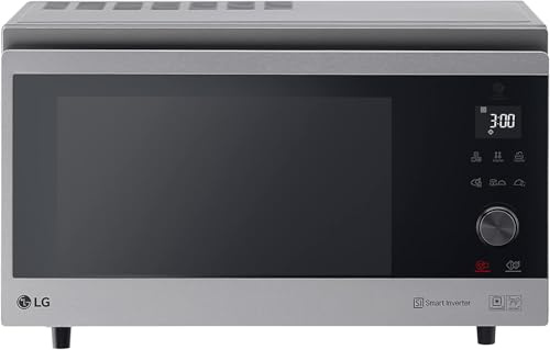 LG Edelstahl Mikrowelle 39 Liter 1100 W Automatisches Auftauen