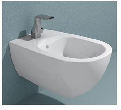 Ceramica Flaminia - bidet suspendu 55x38 Flaminia IO 2.0 - Blanc, Monotrou, En stock