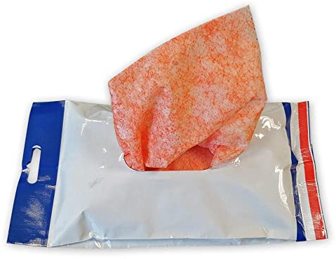 OC-PRO Lot de 12 LINGETTES NETTOYANTES pour Les Mains Roxy Hand Cleaner