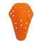 Held T5 Evo Pro X D3O Protectores de rodilla (Orange,One Size)