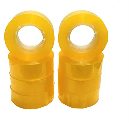 8 Rolls Sticky Tape Cellotape | 17mm x 33m | Sticky Tape | Ideal for Gift Wrap Christmas Birthday Home Office School Self Adhesive Sellotape