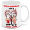 Mr. Gadgets Tazza Personalizzabile con nomi simpatica per Natale, Voglio Invecchiare Con Te (Invecchiare San Valentino)