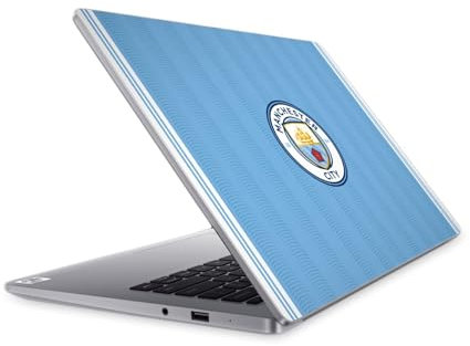 Head Case Designs Offizielle Manchester City Man City FC Home 2023/24 Bausatz Vinyl Haut Aufkleber Abziehbild Abdeckung kompatibel mit Mi Notebook 14 (2020)