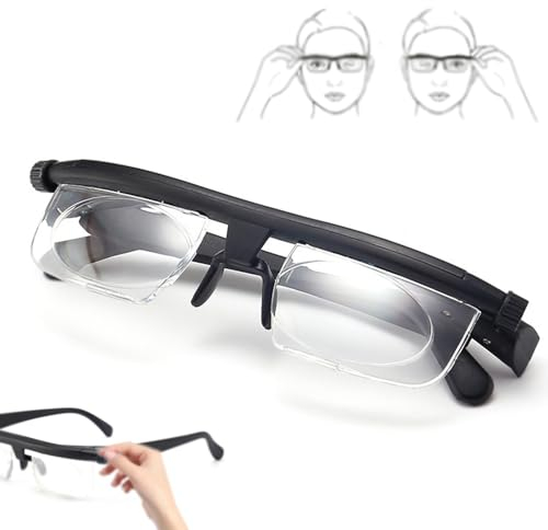 SOCLING deefocus,deefokus brille,fokus einstellbare brille,Upgrade Deefocus Adjustable Glasses,zoom lesebrille 100-700,Flex Focal Adjustable Glasses,Entfernung Lesebrille Männer Damen