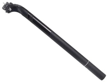 SattelstüTze Mattschwarze Sattelstütze aus Vollcarbon 27,2/30,8/31,6 mm MTB/Rennrad Sattelstütze Länge 350/400 mm Sattelrohr Fahrradteile SattelstüTzen(30.8x400mm)