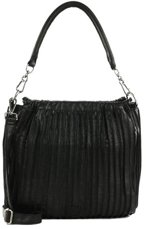 FREDsBRUDER Say Hello Midi Hobo Bag Black