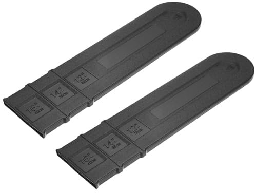 M METERXITY 2-Pack Chainsaw Chain Cover 16 Inch Plastic Chainsaw Scabbard Cover Chainsaw Bar Cover for 12 14 16 Garden Chainsaw Protective Cover