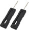 2 Stück Lock Picking Tool Set, Schloss Knacken Set, Dietrich Set, Türöffnungswerkzeug, Hook Türöffnungswerkzeug, Tragbar und professionell, Zum Öffnen im Haus und im Freien