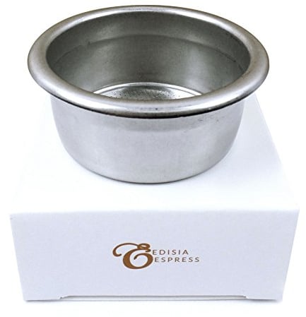 EDESIA ESPRESS - Sieb-Einsatz für LA PAVONI 49mm - Ersatz für Siebträger - 14 g (2 Tassen)