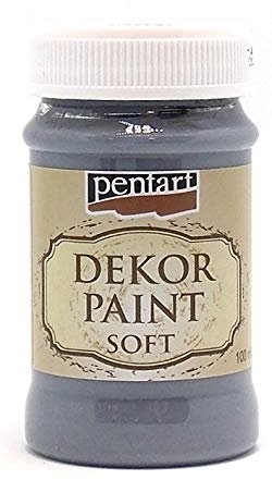 Zita's Creative Dekor Paint Soft Chalky 100ml - Indigo. Kreidefarbe, Vintagefarbe, Mattfarbe, Bastelfarbe