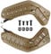 Tactical Helmet Rail Mount Kit, Adapter für Helmzubehörschienen für Airsoft Fast Helmet (Tan)