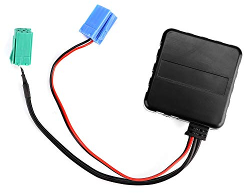 KIMISS Cavo Aux per Auto, Cavo AUX Ausiliario per Accessori Auto Bluetooth Adatto per Clio/Espace/Kangoo