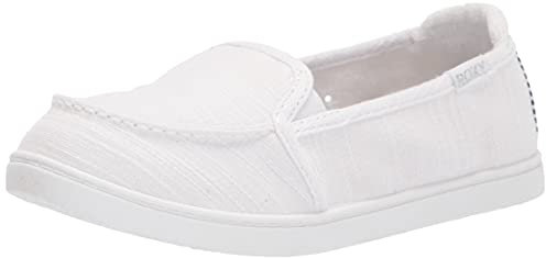 Roxy Minnow- Zapatillas sin Cordones para Mujer, Blanco, 38 EU