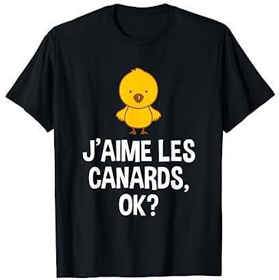 Amoureux des Canards J'aime les Canards Canard T-Shirt