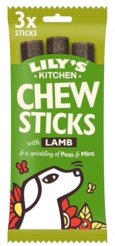Lily's Kitchen Hunde Leckerchen Kaustange mit Lamm (120g)