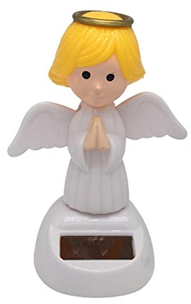 Gusengo Figurine Solaire pour Voiture - Figurine Bord, Jouet Solaire À Tête, Décoration Voiture Solaire Danse Jouet Bureau Fournitures Maison Décoration Intérieure
