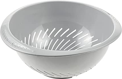 keeeper Fabienne Setaccio da Cucina, Plastic, Nordic Grey (Grigio)