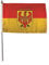 U24 Flagge Fahne Stockflagge Potsdam 30 x 45 cm Stockfahne 3er Pack