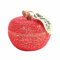 DJBM Glitzernder Apfel Strass Abend Clutch Frauen Luxus Obst Kristall Handtaschen Diamant Geldbörsen für Party Hochzeit Abschlussball, Rot/Ausflug, einfarbig (Getaway Solids)
