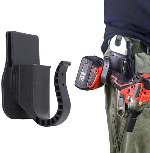 Drill Holster Tool Modular Drill Pouch Multifunctional Belt Holder with Safety Rope for Impact Driver