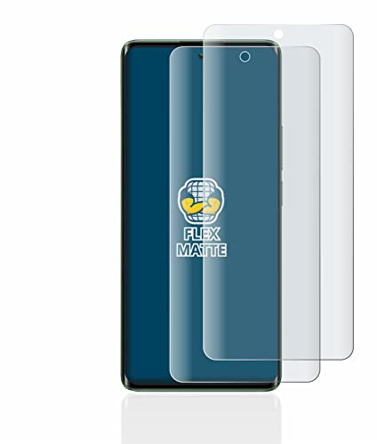 BROTECT Protector Pantalla Completa Mate para realme 11 Pro Plus (2 Unidades) 3D Curvo Película Protectora