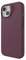 ZAGG Manhattan Snap iPhone 15/14/13 Case - Premium Silicone iPhone Case, Durable Graphene Material, Smooth Surface with a Comfortable Ripple Grip, MagSafe Phone Case, Plum Purple