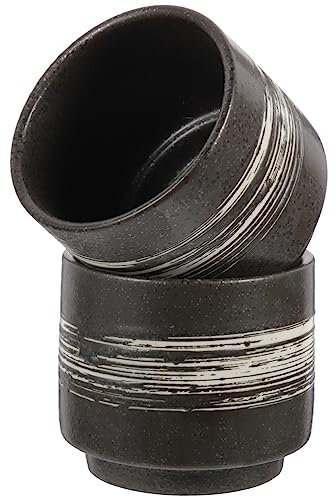 Milisten 2St Teetasse aus Keramik kompakter Wasserbecher traditionell japanisch personalisierte teetasse personalisierte teegläser Wassergläser Trink Gläser Mini-Teetassen