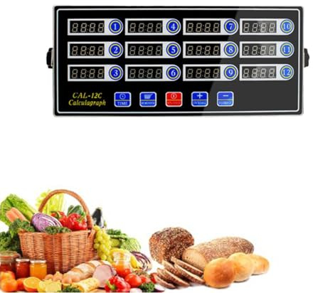 Temporizadores de cocina comercial para temporizador de cocina, temporizadores digitales de restaurante, alarma profesional, recordatorio de cocina para freidora de alimentos, temporizador manual