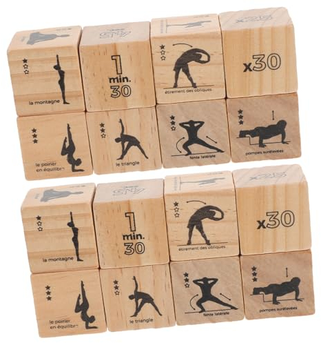Übungswürfel für Yoga und Übungen Weihnachten Mottoparty