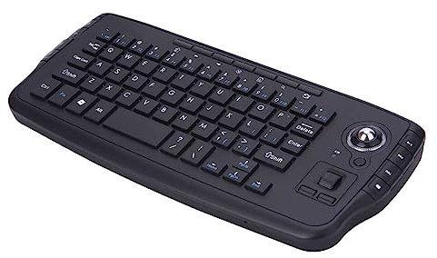 SUIOPPYUW Computer Keyboard Trackball Projector Game Console Low Delay Multifunctional Wireless Keypad Mouse Accessories