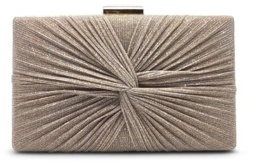 Michelle Moon - Pochette Elegante Rosa per Matrimoni, Feste e Eventi | Clutch Cerimonia con Tracolla, Borsa Donna Elegante con Chiusura a Scatto per Occasioni Speciali