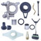 Gubeter Per kit pompa olio Per Husqvarna 365, Per motosega Per Husqvarna 362 365 371 372 385 390, 503521305 503521301