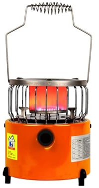 BomDog Tragbarer Gas-Heizofen, Camping-Kocher Zumen, Rucksackreisen, Angeln, Wandern, Grillen, Zeltwärmer,Heizung, Boot,Knick-Kocher