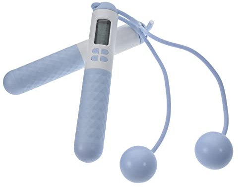 YARNOW 1 Paar Springseile Gewichtete Bälle Springseile Hantelheben Fitness Gewichtete Stangen Für Erwachsene Speed Seil Kletterseil Feder Hochsprung Springseil Kabel