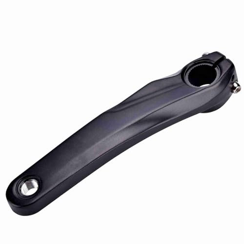 Sustvita SLX XT XTR kompatible Kurbelarmarm Aluminium -Legierung Bike Mountain Bike Crankset Bike Links Kurbelarm für 590 610 (Schwarz)