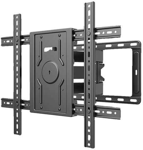 Soporte telescópico para TV incorporado Adecuado para TV de 40 a 120 pulgadas Capacidad de carga de 6 brazos Hasta 150 kg Soporte de pared para TV,40-90