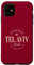 Tel Aviv Israel | Tel Aviv Israel Modern Hülle für iPhone 11
