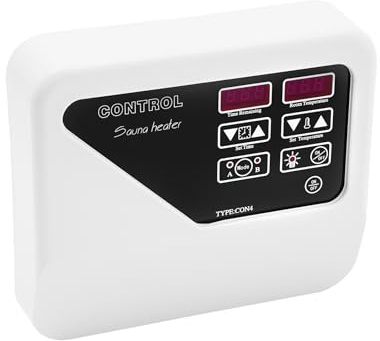 Saunasteuerung Sauna Digital Controller Saunasteuergerät Saunaofen Digital Controller 3-9KW 40-105 ℃ 380V-415V