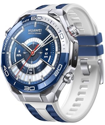 HUAWEI WATCH Ultimate 2 Smartwatch, GPS, eSIM, Blu