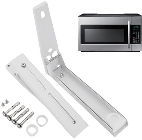 Supporto a microonde regolabile: griglia pieghevole in acciaio, supporto forno che spazi | Monte retrattile, telescopico elettrodomestici, cucina per accessori in Ho