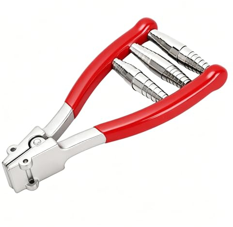 Uadme Starterklemme Tennis, Legierter Stahl Präzise Anfangsklemme Besaitungsklemme für Tennisballmaschinen, 3 Feder Starting Clamp für Tennisschläger & Badminton-Schläger