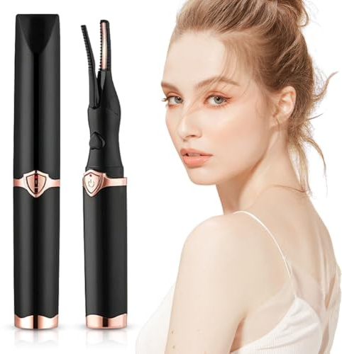 Peelanmall Beheizbare Wimpernzange Elektrisch – Wimpern Curler mit 3 Temperaturstufen, USB-Ladung & Automatik-Abschaltung – Professionelle Wimpernzange für Langzeit-Locken