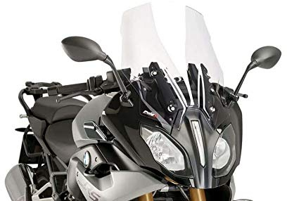 Puig 7617W Tourenscheibe Plus optimierte Aerodynamik, Transparent