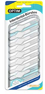 Stoddard Interdentalbürsten 8er Packung, weiß 0,35mm Größe 00