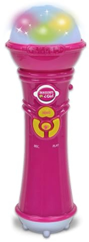 Bontempi | Record&Play Mic - Microfono con Funzione Registra e Riproduci per Esplorare la Tua Creatività Vocale, 72x72x210 mm